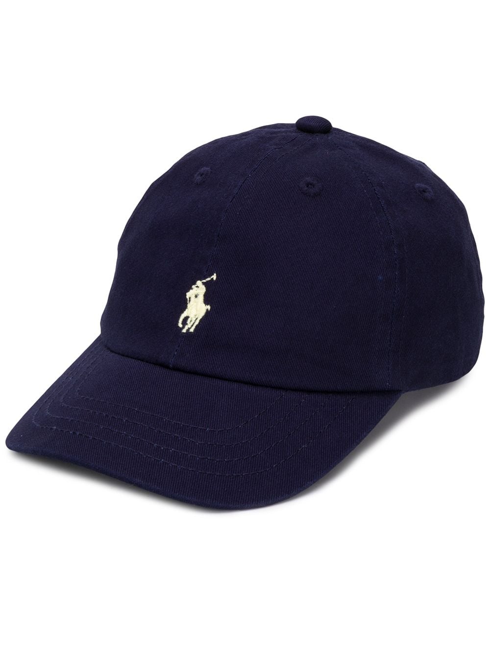 Ralph Lauren Kids logo embroidered panelled cap - Blue von Ralph Lauren Kids