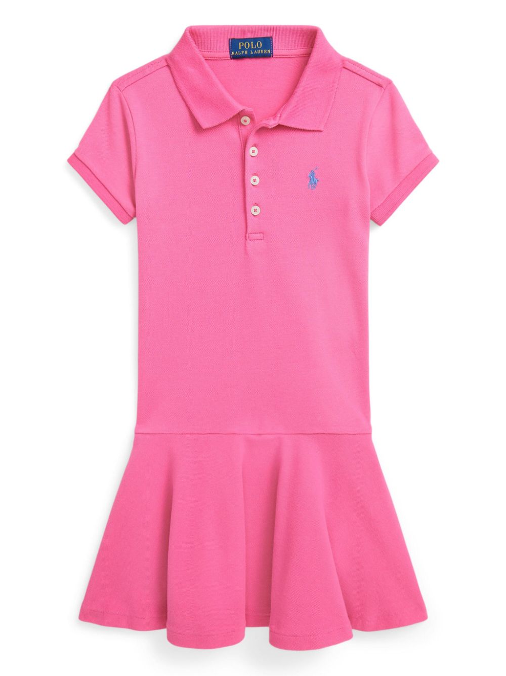 Ralph Lauren Kids logo-embroidered polo dress - Pink von Ralph Lauren Kids