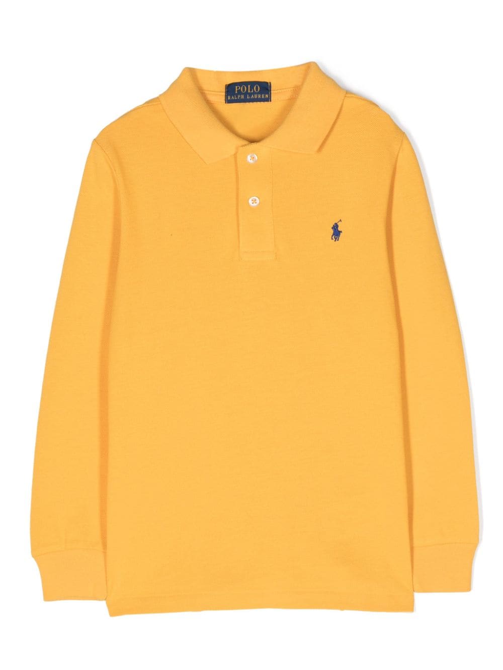 Ralph Lauren Kids logo-embroidered polo shirt - Yellow von Ralph Lauren Kids