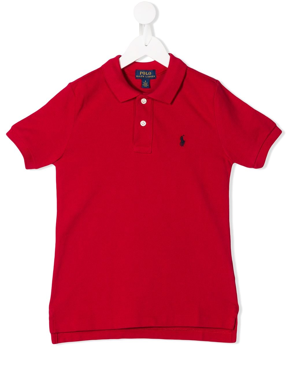 Ralph Lauren Kids logo embroidered polo shirt von Ralph Lauren Kids