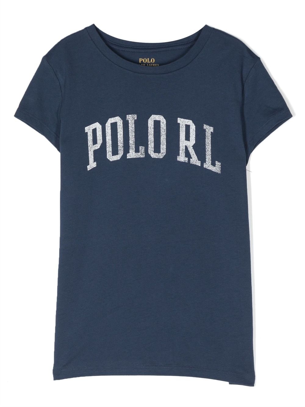 Ralph Lauren Kids logo-print cotton T-shirt - Blue von Ralph Lauren Kids