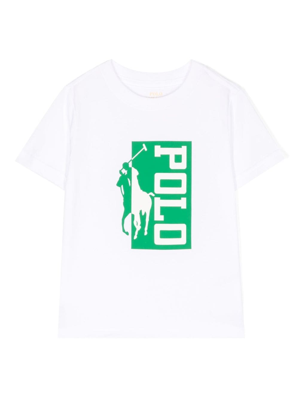 Ralph Lauren Kids logo-print cotton T-shirt - White von Ralph Lauren Kids