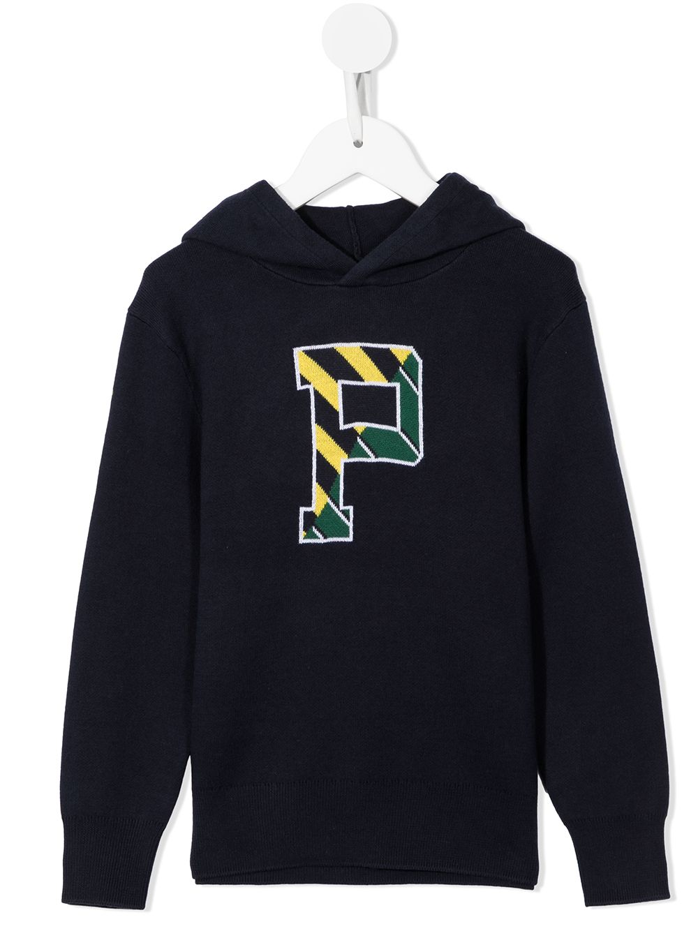 Ralph Lauren Kids logo print cotton sweatshirt - Blue von Ralph Lauren Kids