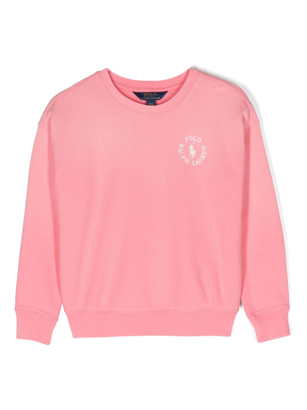 Ralph Lauren Kids logo-print cotton sweatshirt - Pink von Ralph Lauren Kids