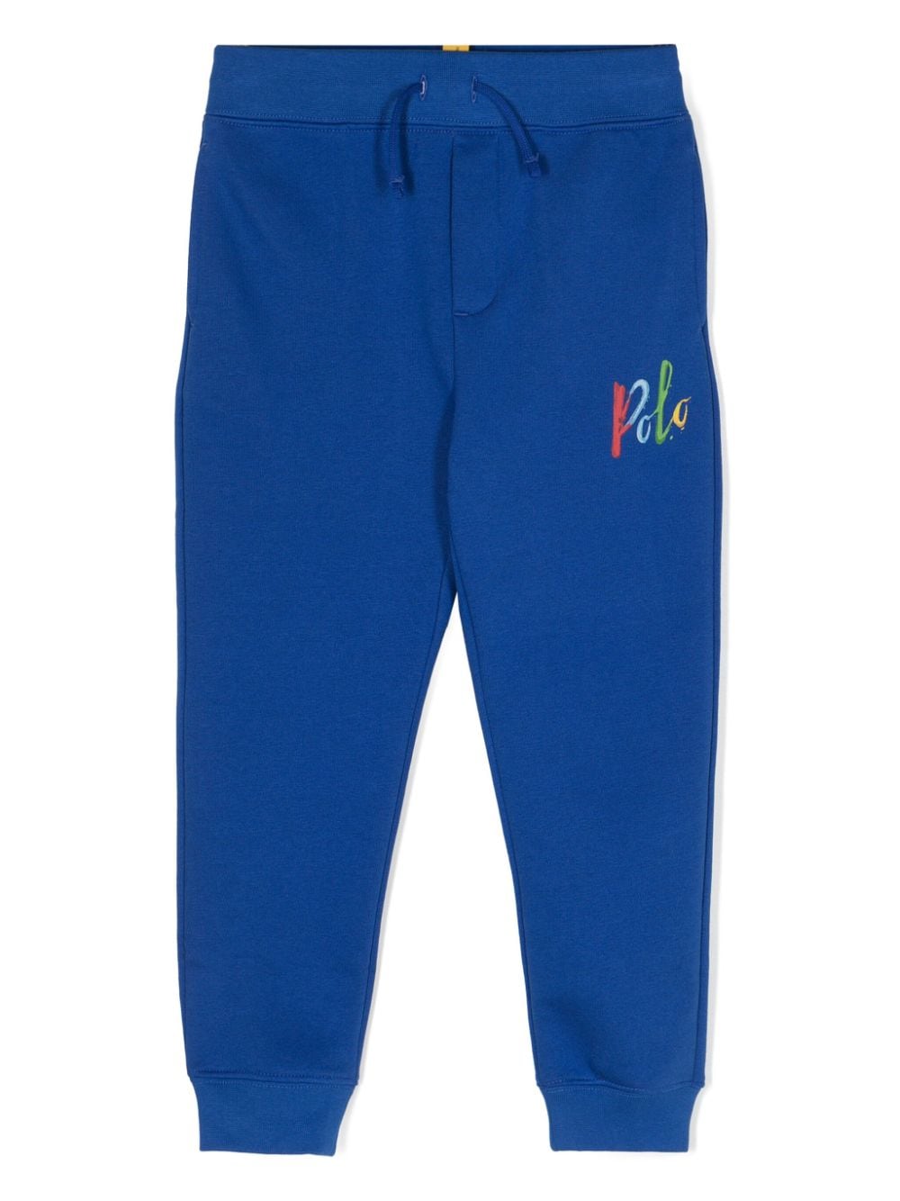 Ralph Lauren Kids logo-print jersey trousers - Blue von Ralph Lauren Kids