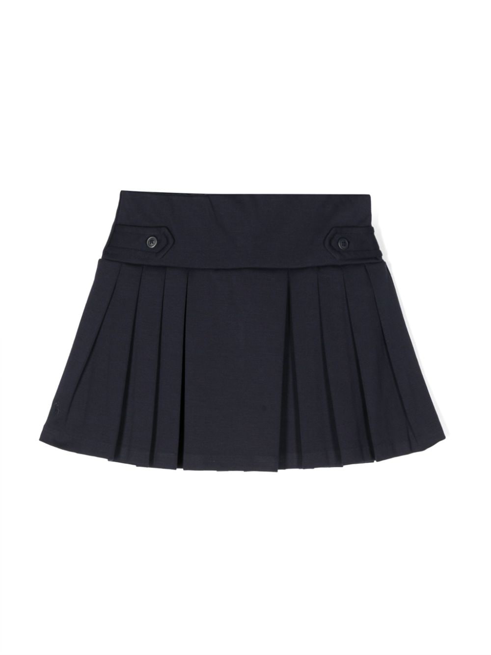 Ralph Lauren Kids pleated high-waist skirt - Blue von Ralph Lauren Kids