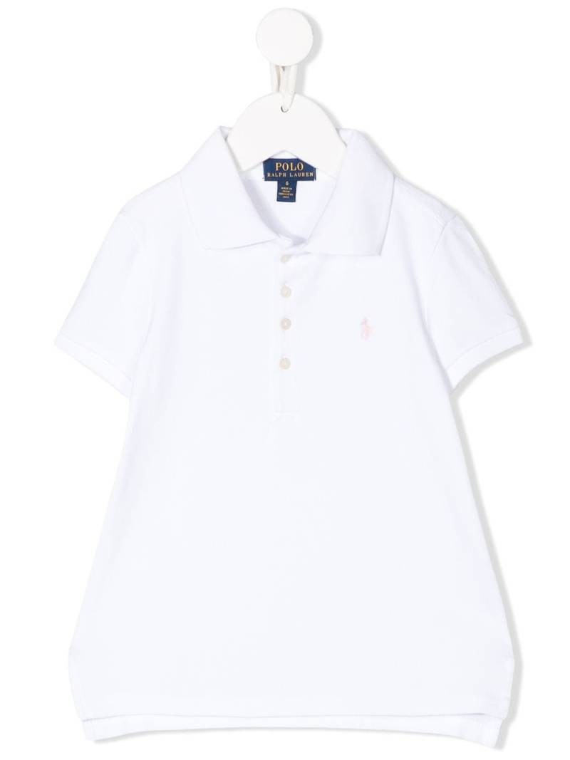 Ralph Lauren Kids short sleeve polo shirt - White von Ralph Lauren Kids