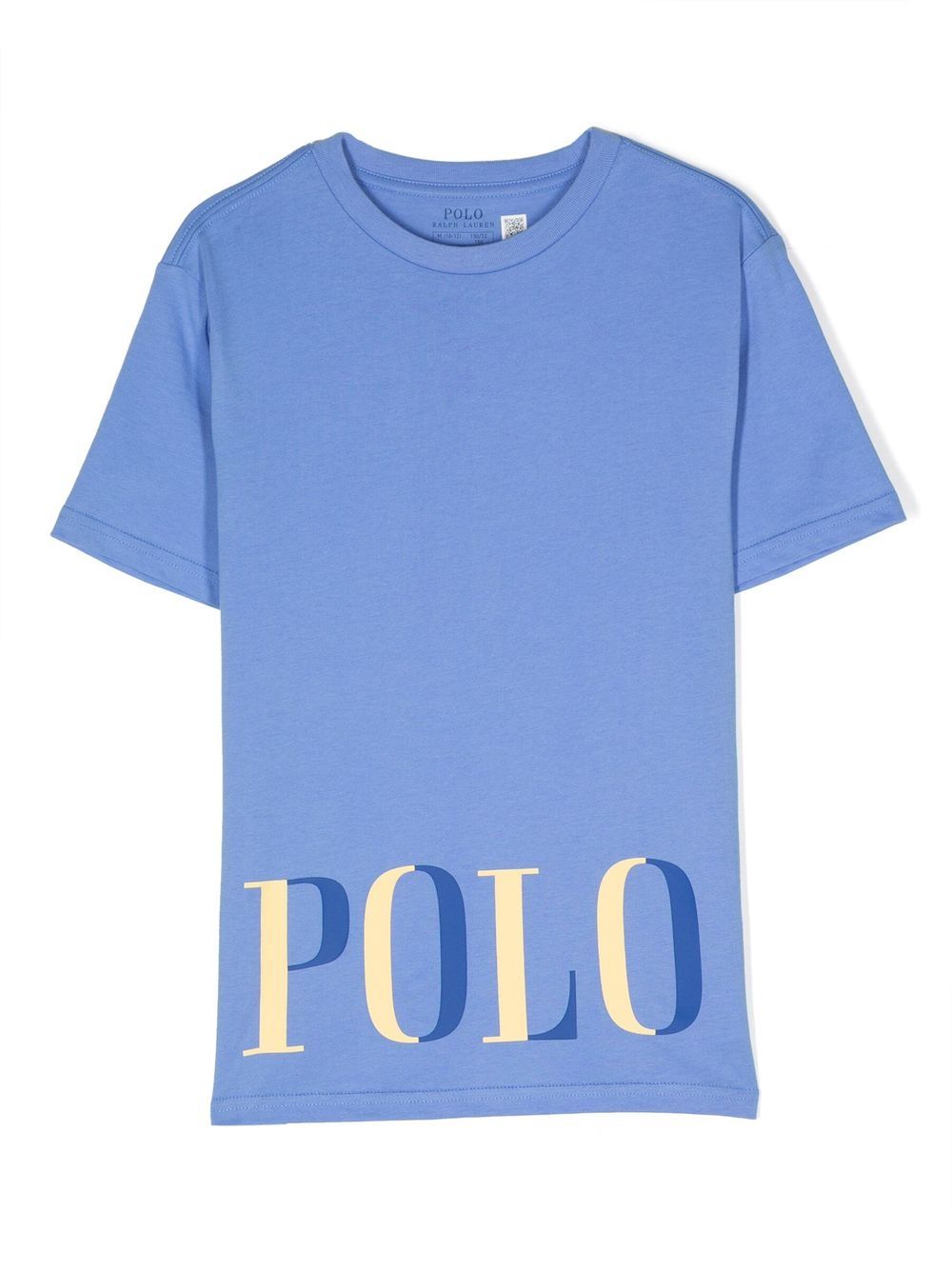 Ralph Lauren Kids short sleeves logo-print T-shirt - Blue von Ralph Lauren Kids