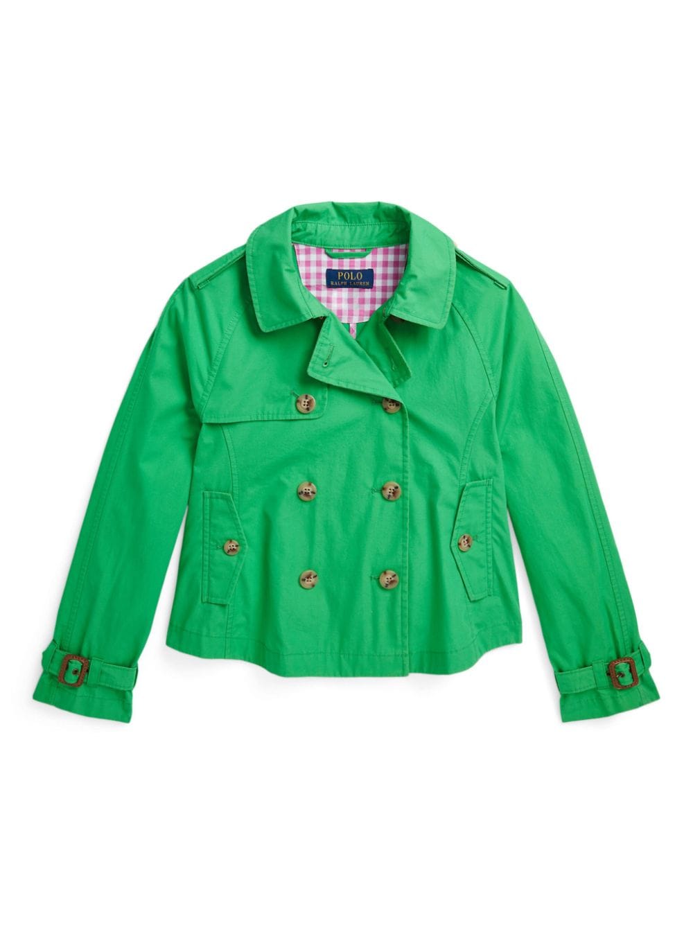 Ralph Lauren Kids short trench coat - Green von Ralph Lauren Kids