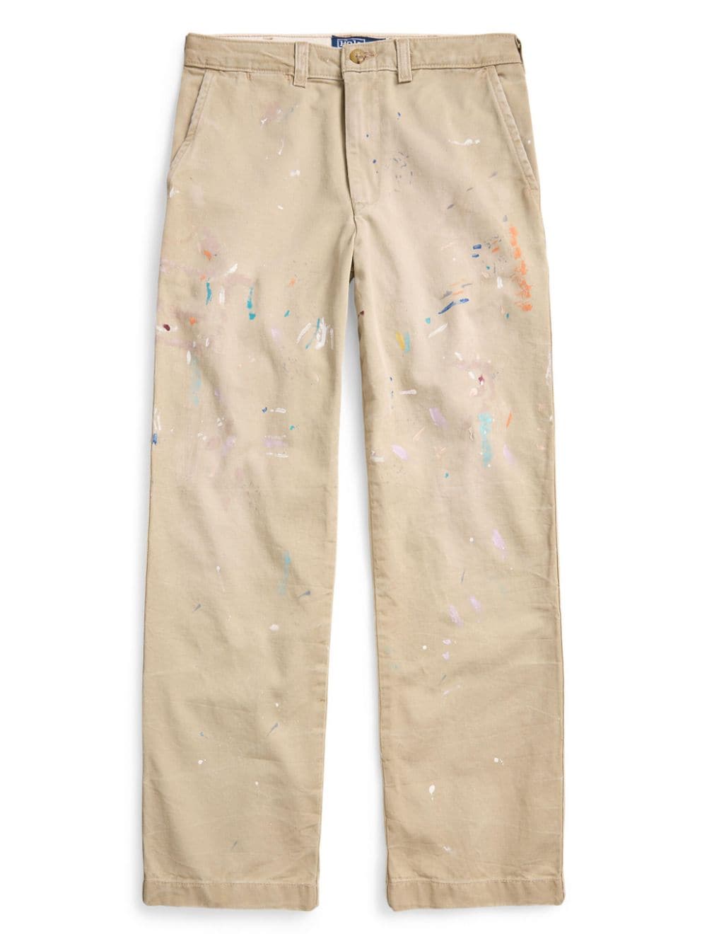 Ralph Lauren Kids twill chino pants - Neutrals von Ralph Lauren Kids