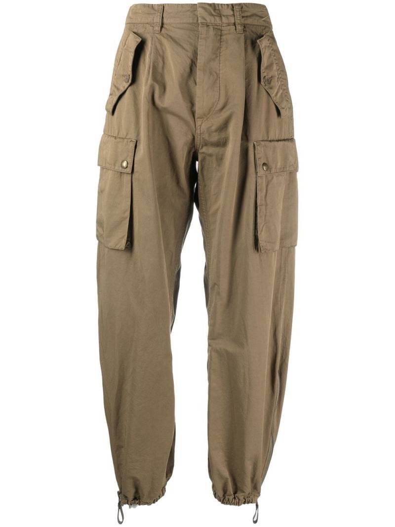 Ralph Lauren Collection Charlee multi-pocket cargo pants - Green von Ralph Lauren Collection