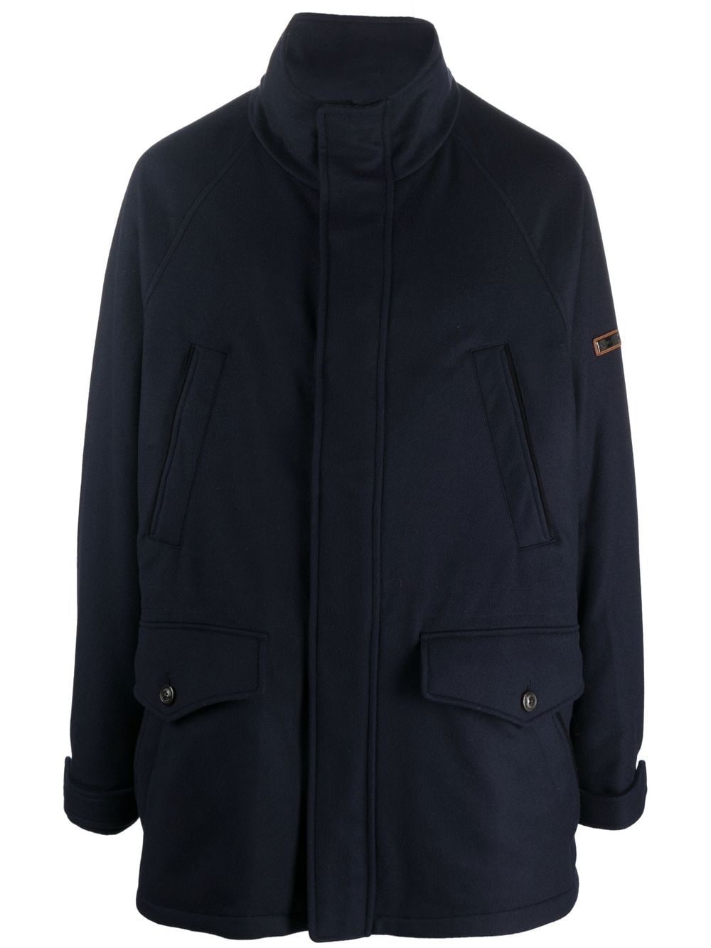 Ralph Lauren Purple Label cotton wool blend parka - Blue von Ralph Lauren Purple Label