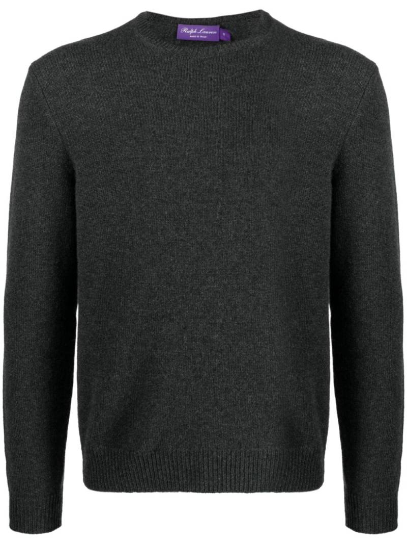 Ralph Lauren Purple Label crew-neck cashmere jumper - Grey von Ralph Lauren Purple Label