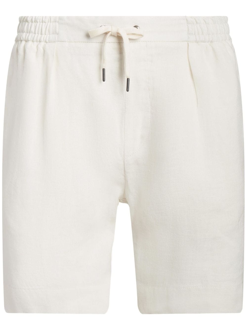 Ralph Lauren Purple Label drawstring linen deck shorts - White von Ralph Lauren Purple Label