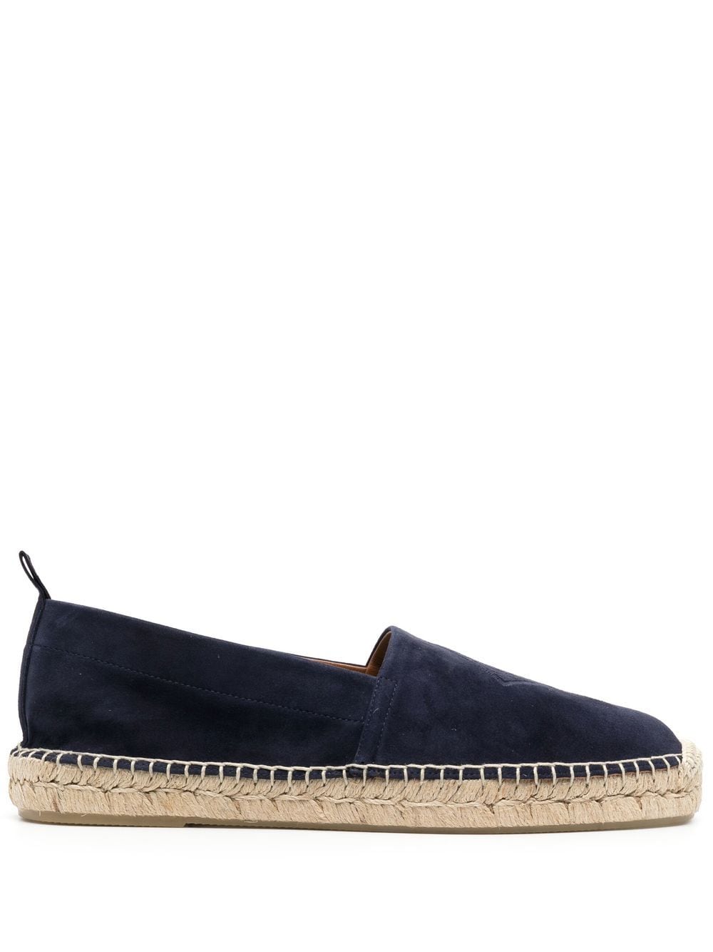 Ralph Lauren Purple Label embroidered-logo espadrilles - Blue von Ralph Lauren Purple Label