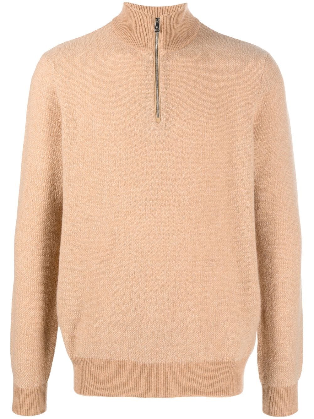 Ralph Lauren Purple Label half-zip cashmere sweater - Neutrals von Ralph Lauren Purple Label