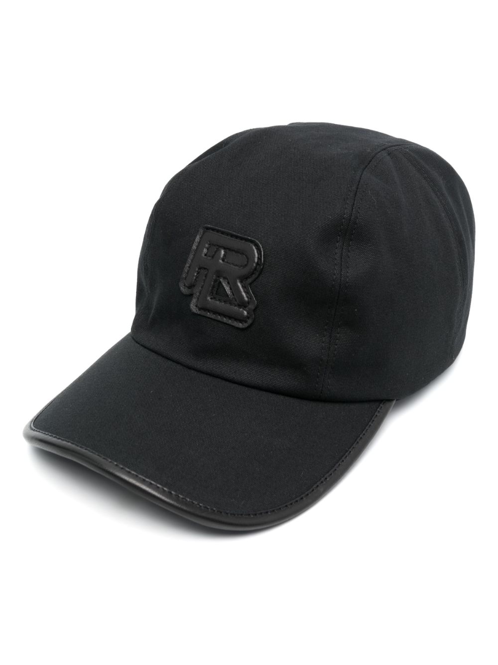 Ralph Lauren Purple Label logo-patch baseball cap - Black von Ralph Lauren Purple Label