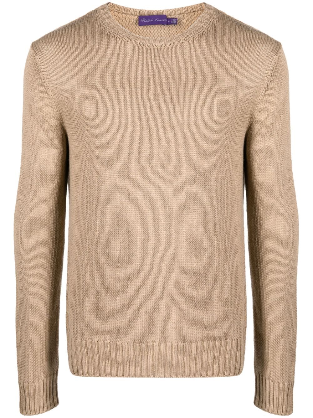 Ralph Lauren Purple Label long-sleeved knitted jumper - Neutrals von Ralph Lauren Purple Label