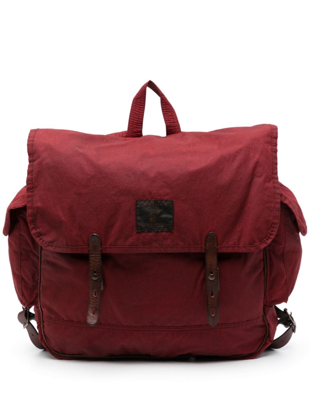 Ralph Lauren RRL Falcon logo-patch backpack - Red von Ralph Lauren RRL