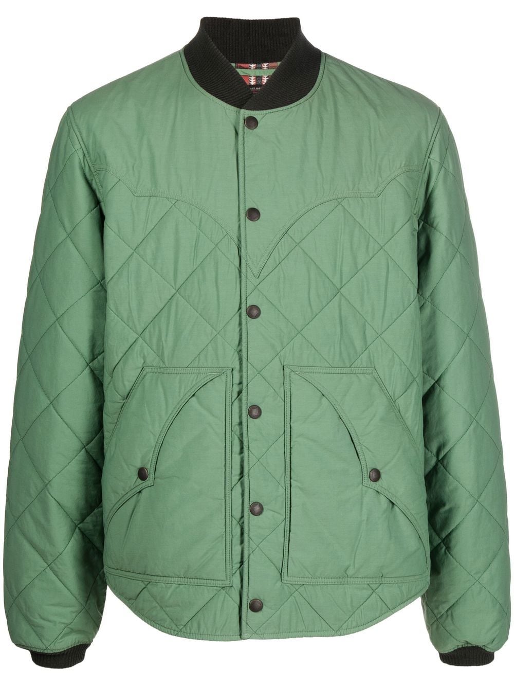 Ralph Lauren RRL Helston diamond-quilted jacket - Green von Ralph Lauren RRL