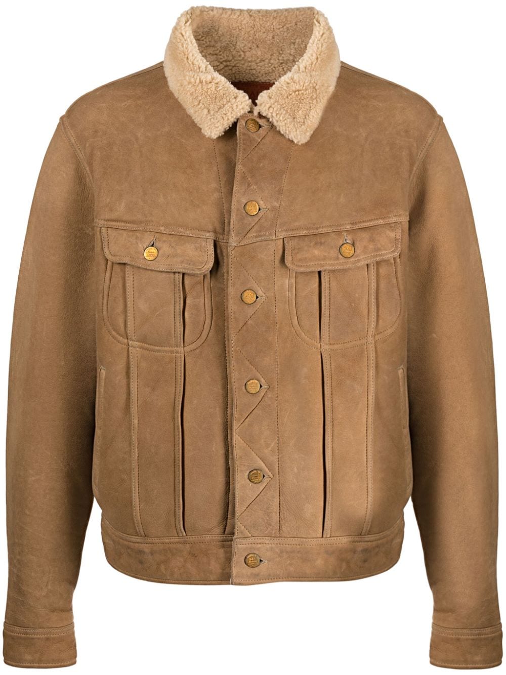 Ralph Lauren RRL Roarke shearling jacket - Neutrals von Ralph Lauren RRL