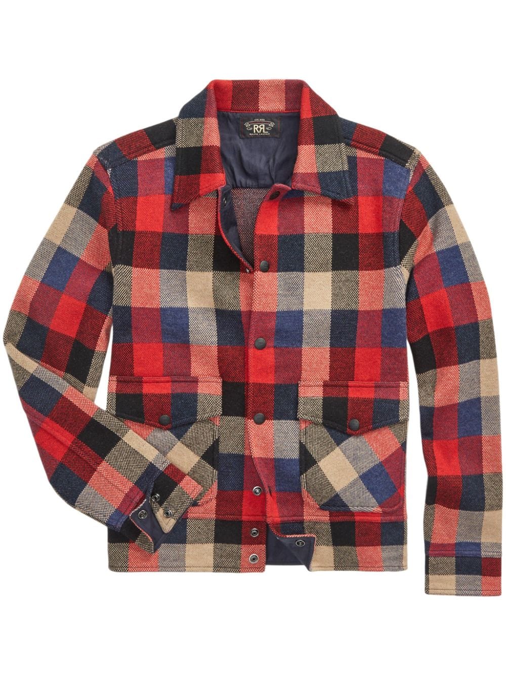 Ralph Lauren RRL checked shirt jacket - Red von Ralph Lauren RRL