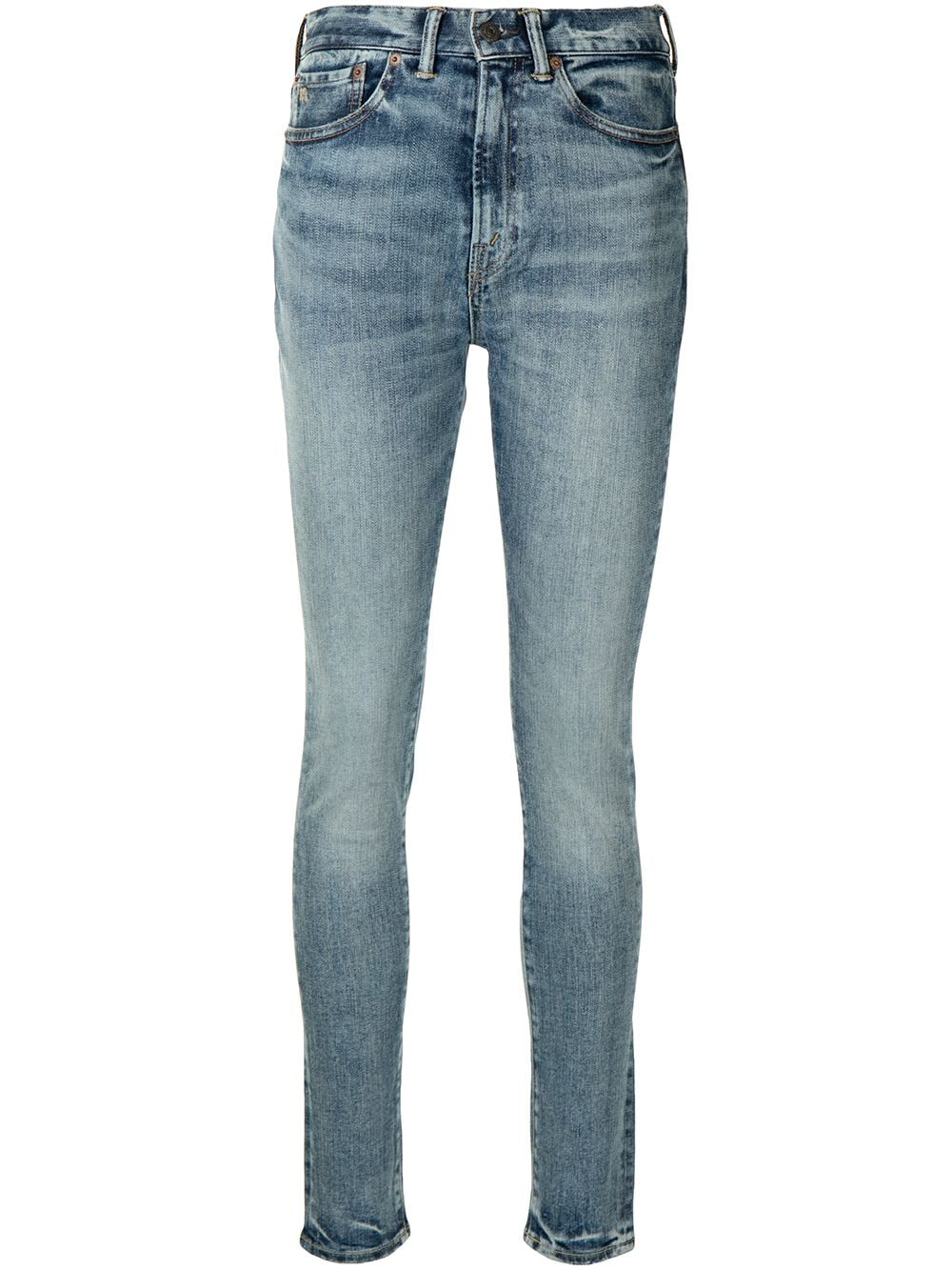 Ralph Lauren RRL high-waisted skinny jeans - Blue von Ralph Lauren RRL