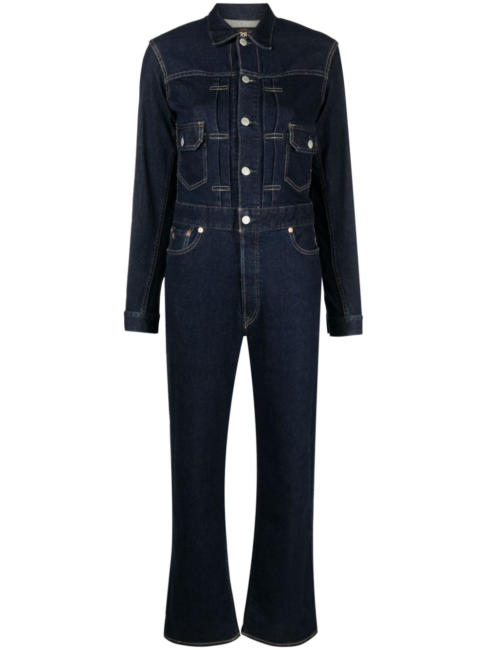 Ralph Lauren RRL long-sleeved denim jumpsuit - Blue von Ralph Lauren RRL