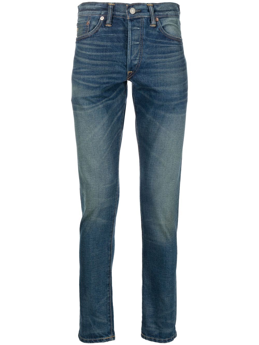 Ralph Lauren RRL slim-cut five-pocket jeans - Blue von Ralph Lauren RRL