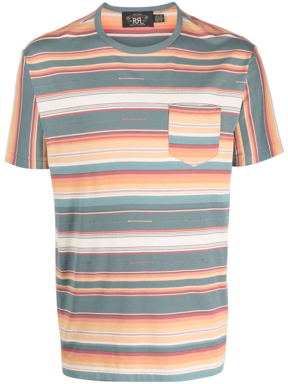 Ralph Lauren RRL striped short-sleeve T-shirt - Blue von Ralph Lauren RRL