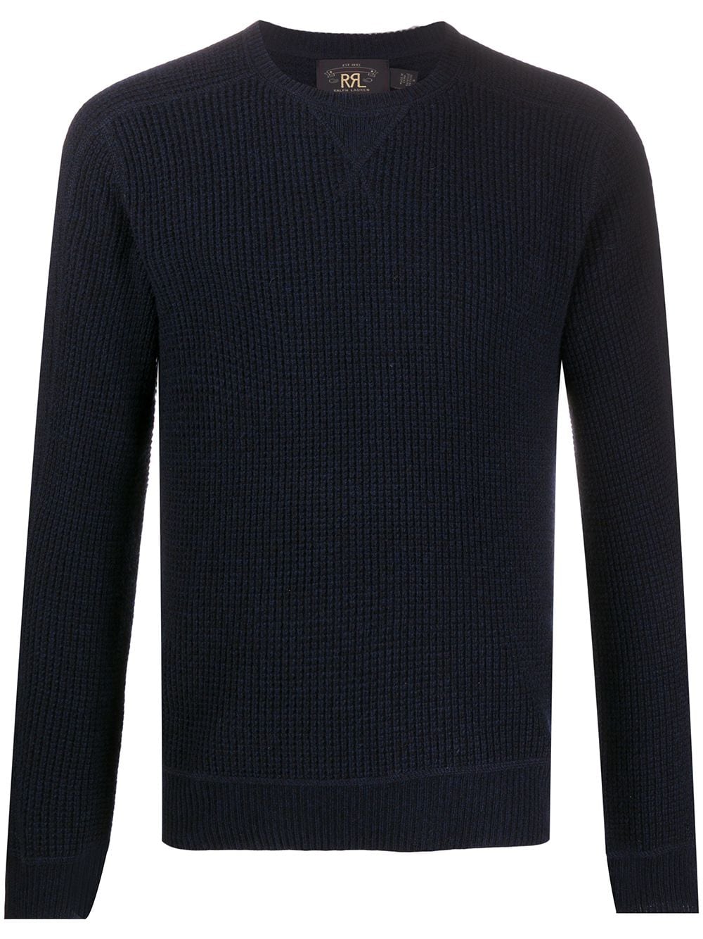 Ralph Lauren RRL waffle-knit cashmere jumper - Blue von Ralph Lauren RRL