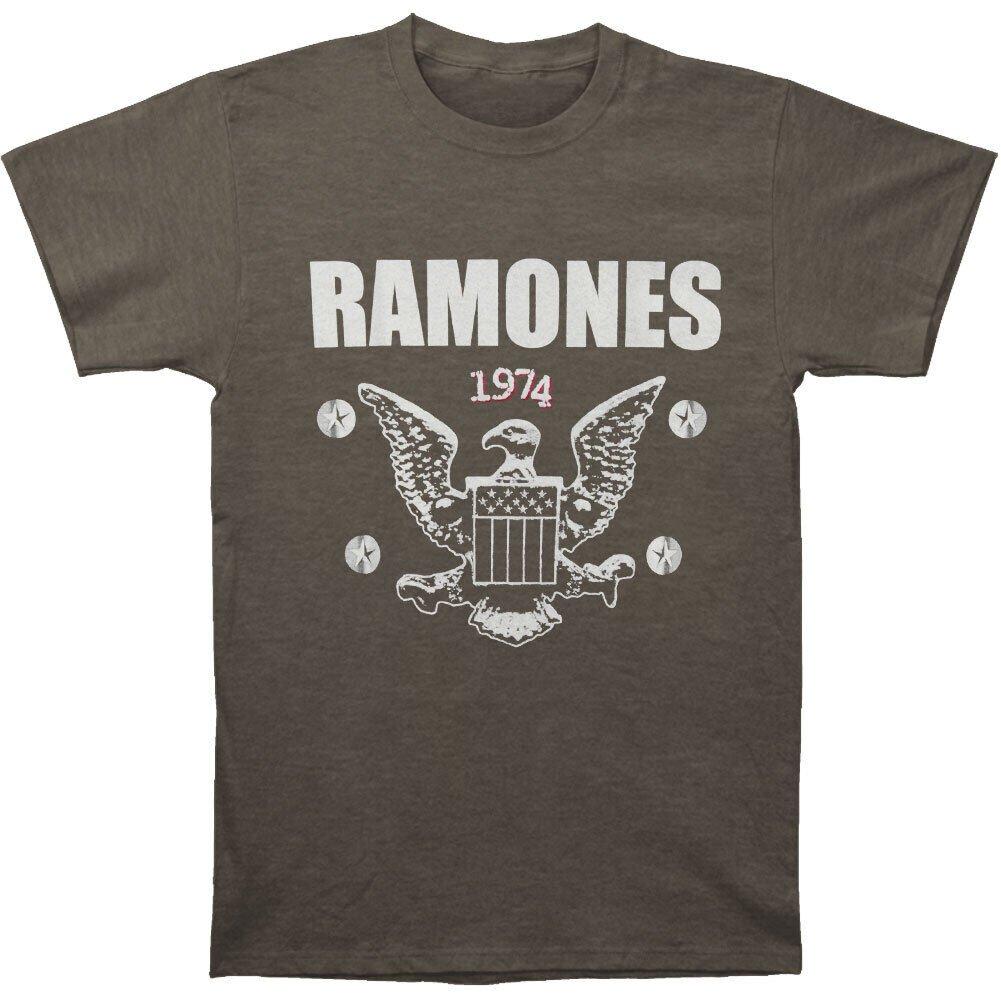 1974 Tshirt Damen Grau XL von Ramones