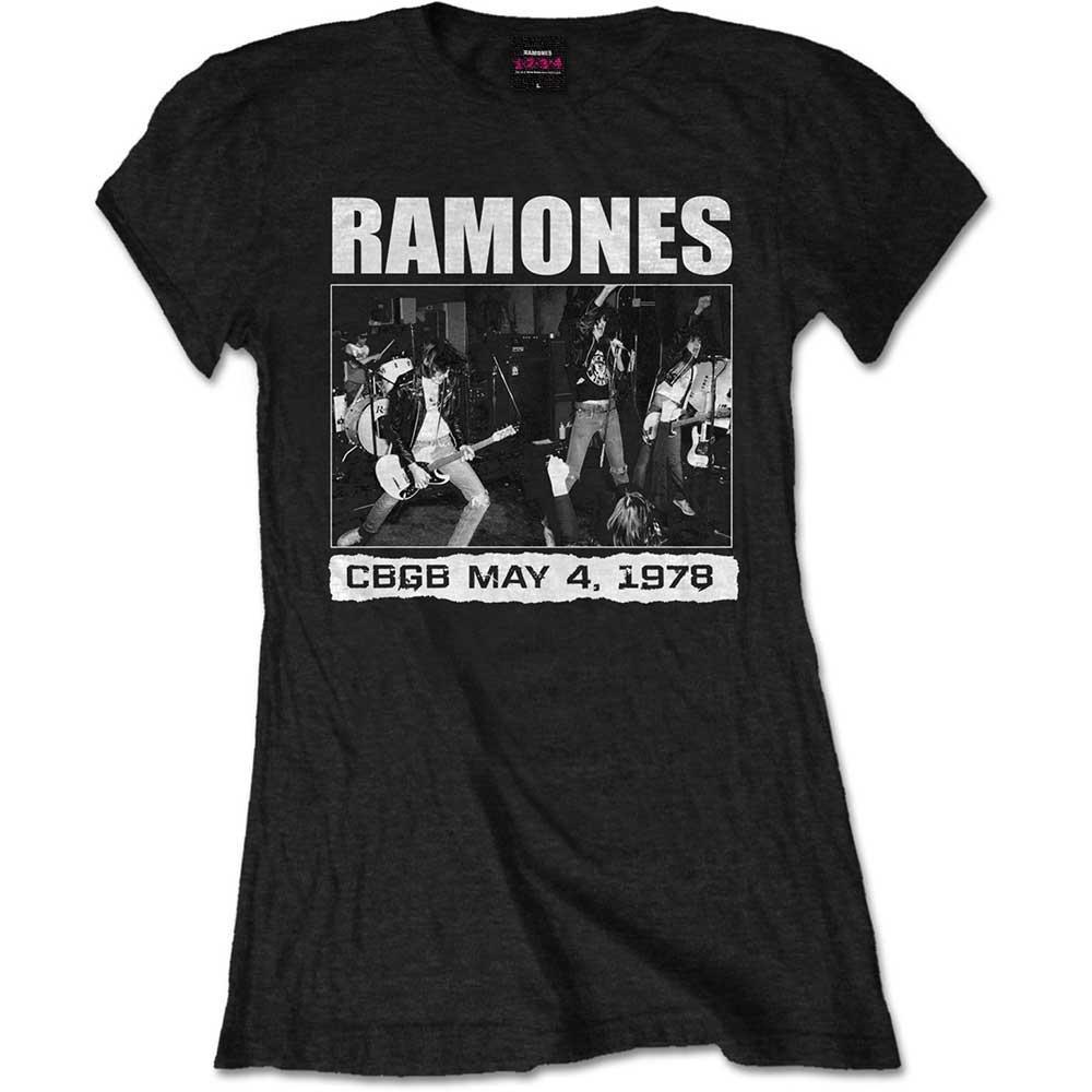 Cbgb 1978 Tshirt Damen Schwarz 3XL von Ramones
