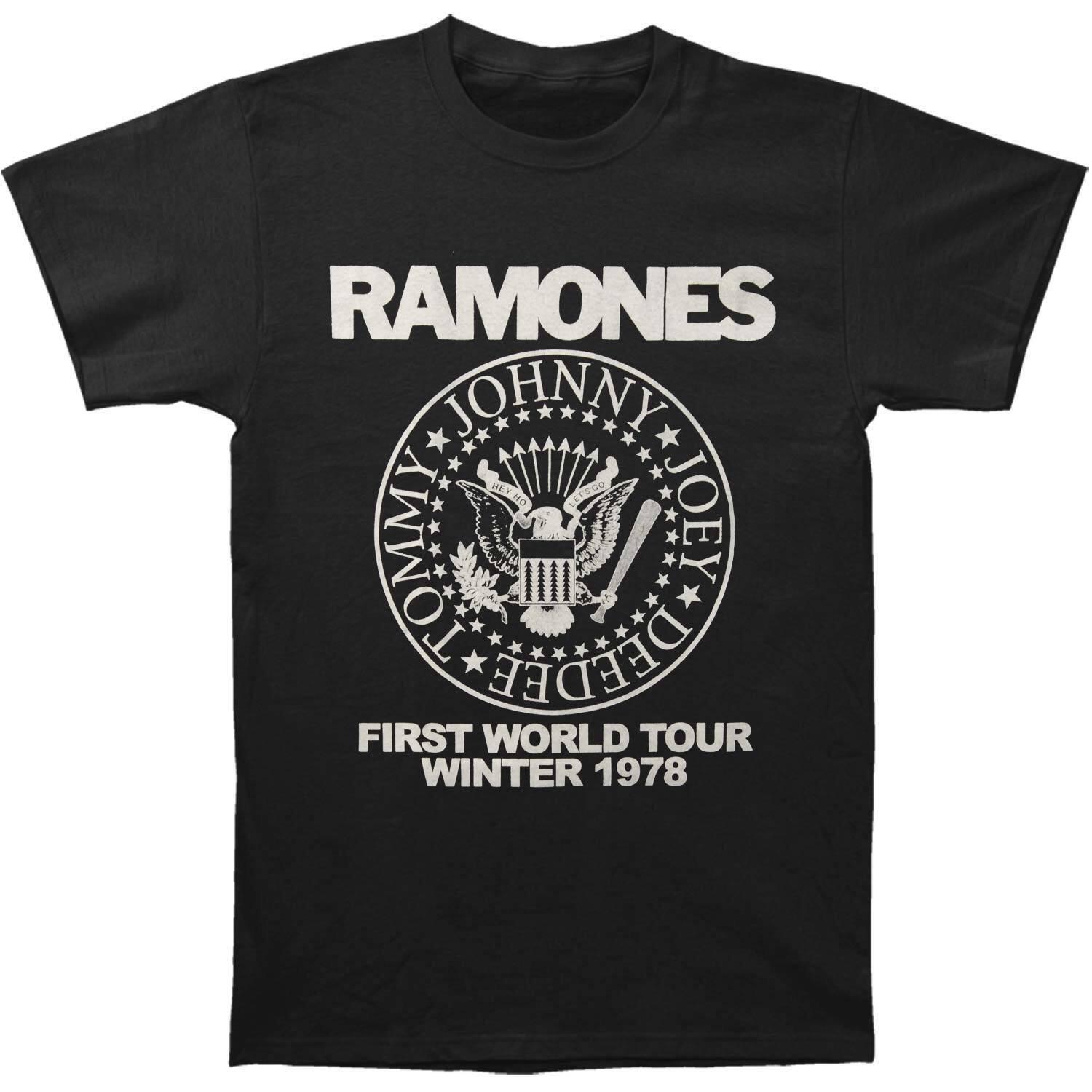 First World Tour 1978 Tshirt Damen Schwarz L von Ramones