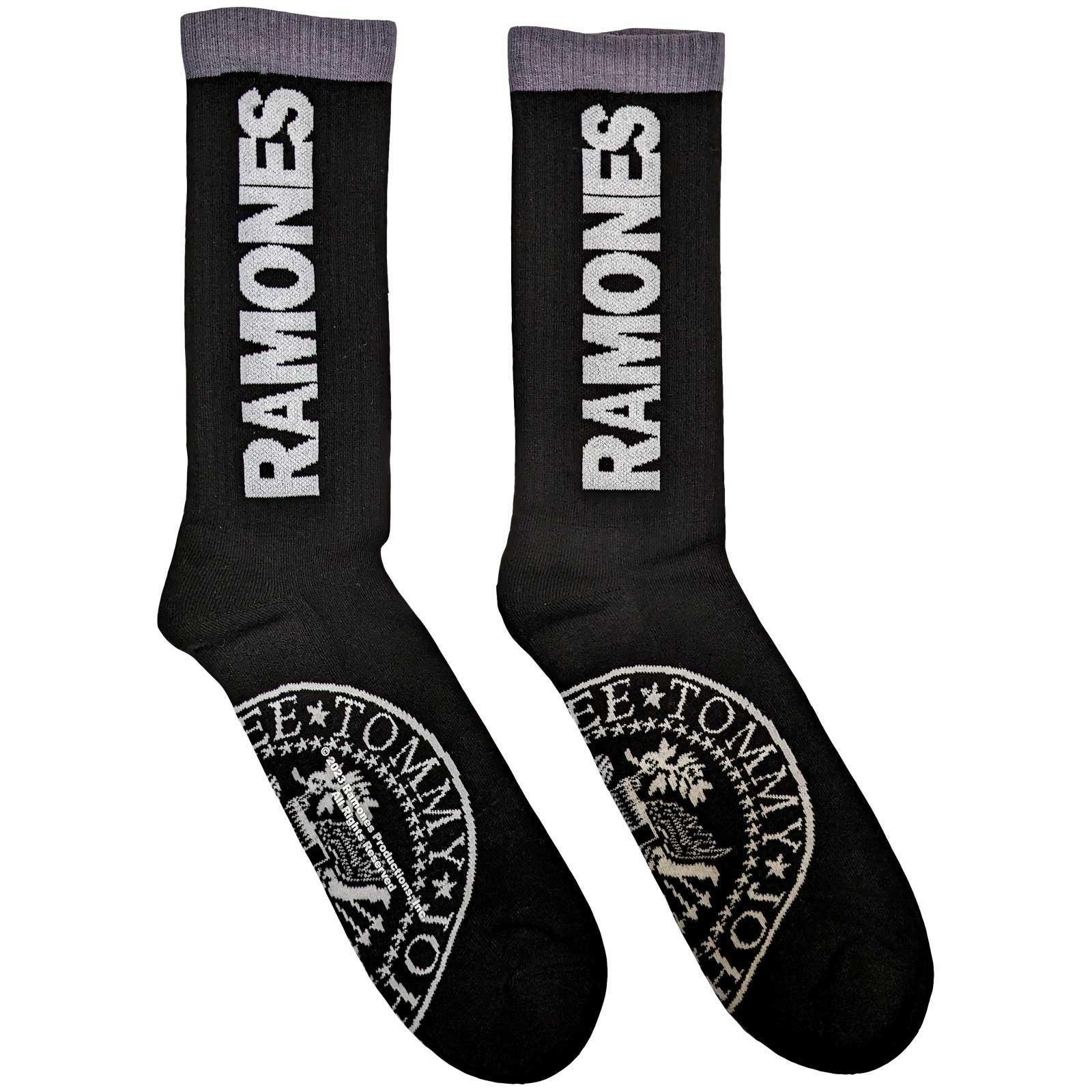 Socken Damen Schwarz 40.5 von Ramones