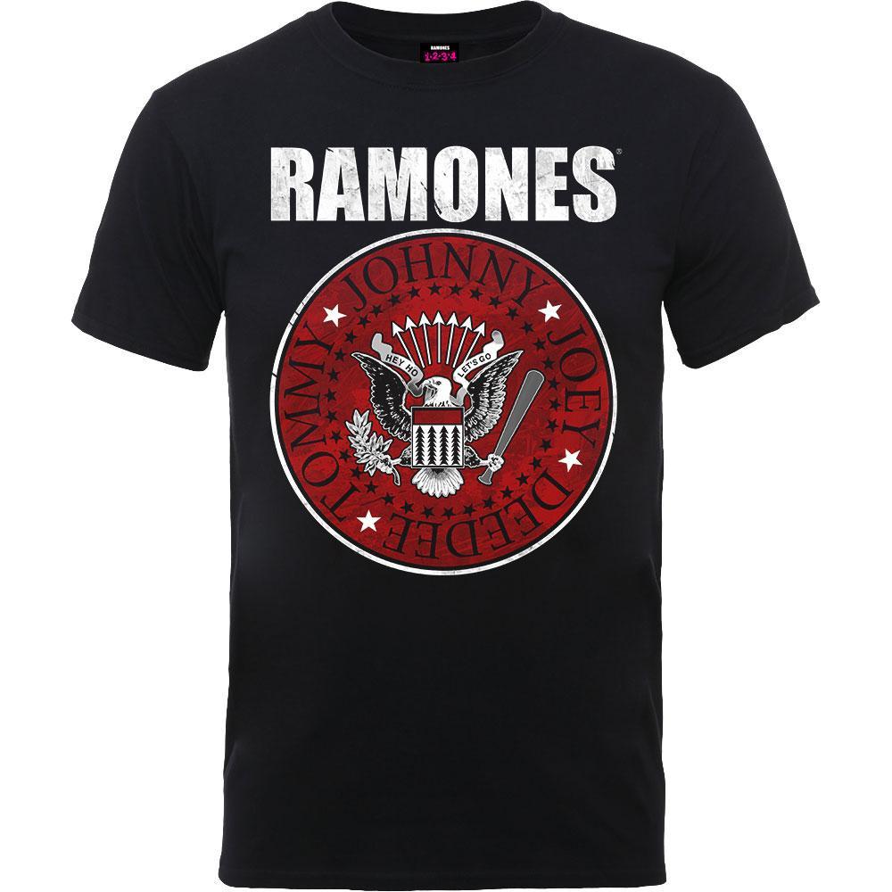 Tshirt Damen Schwarz L von Ramones