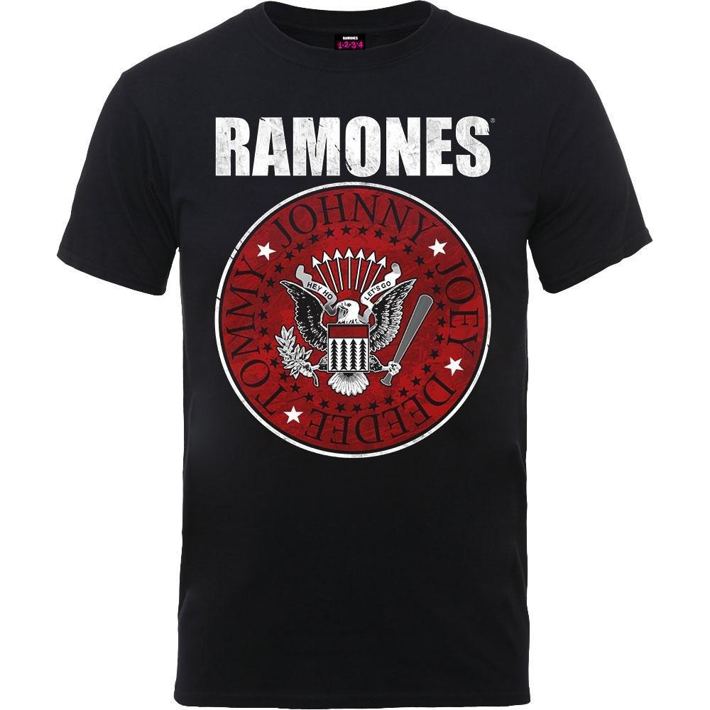 Tshirt Damen Schwarz M von Ramones