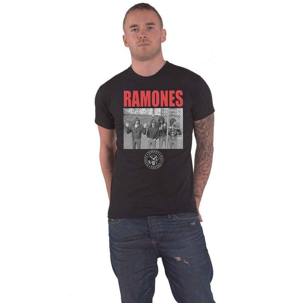 Tshirt Damen Schwarz S von Ramones