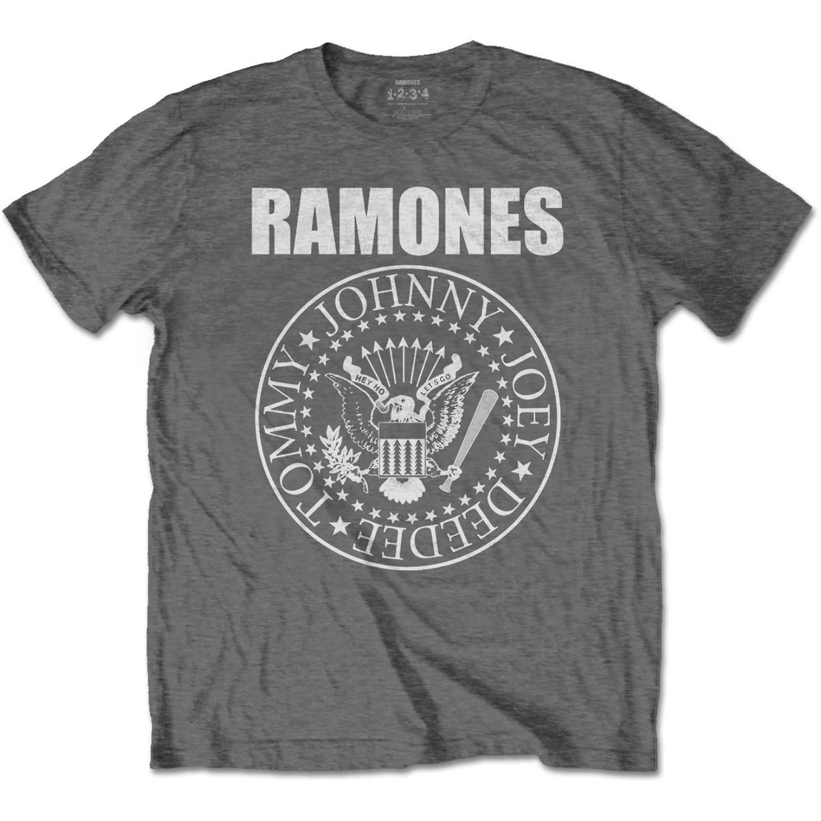Tshirt Jungen Grau 128 von Ramones