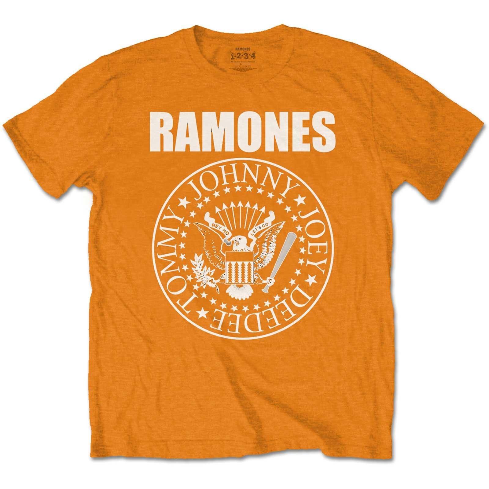 Tshirt Jungen Orange 146/152 von Ramones