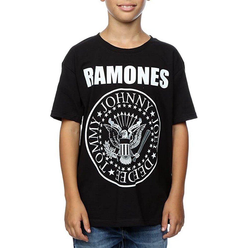 Tshirt Mädchen Schwarz 116 von Ramones