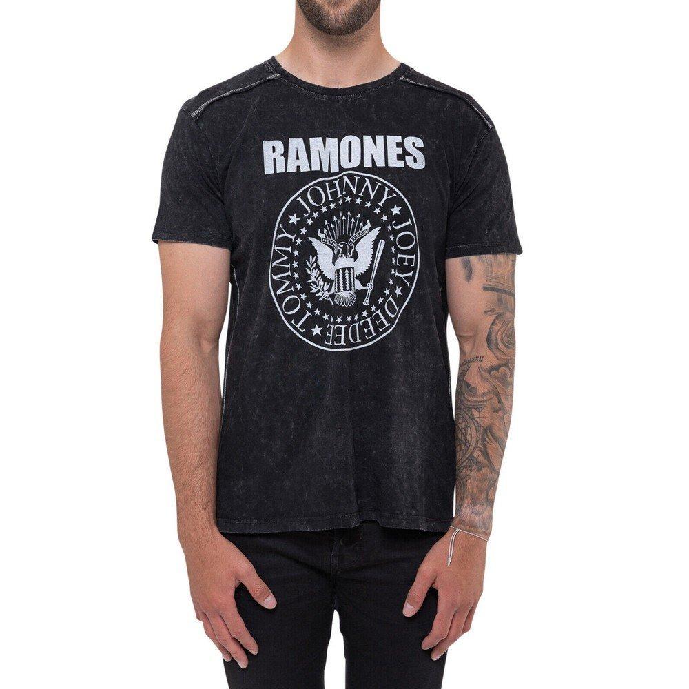Wash Collection Tshirt Damen Schwarz M von Ramones
