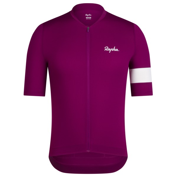 Rapha - Core Lightweight Jersey - Velotrikot Gr S lila von Rapha