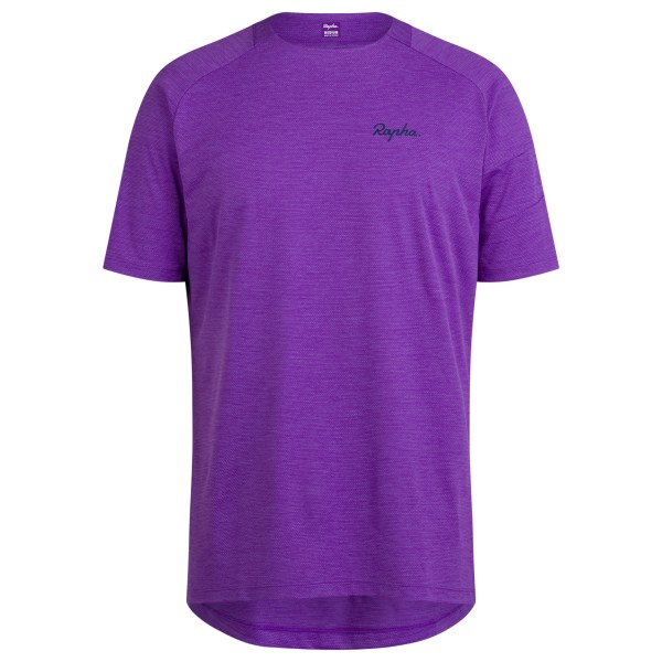 Rapha - Trail Technical T-Shirt - Velotrikot Gr L lila von Rapha
