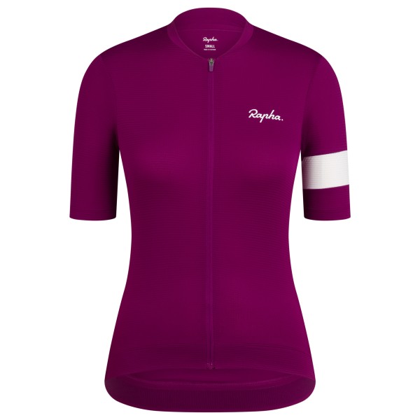 Rapha - Women's Core Lightweight Jersey - Velotrikot Gr M lila von Rapha