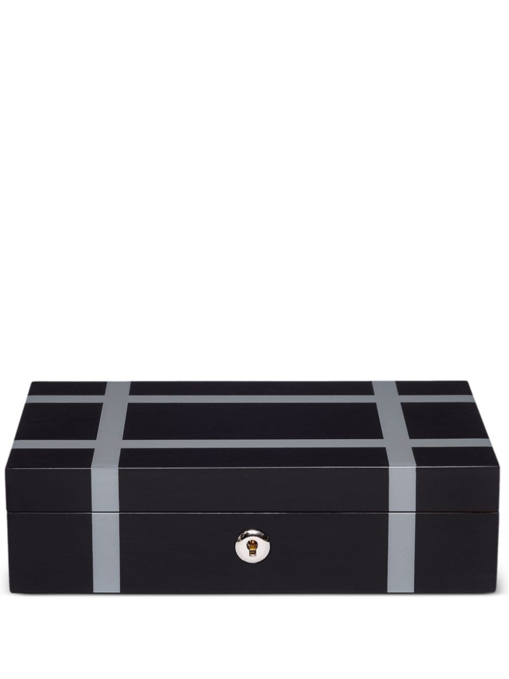 Rapport Carnaby wood accessory box (28cm x 17cm) - Black von Rapport