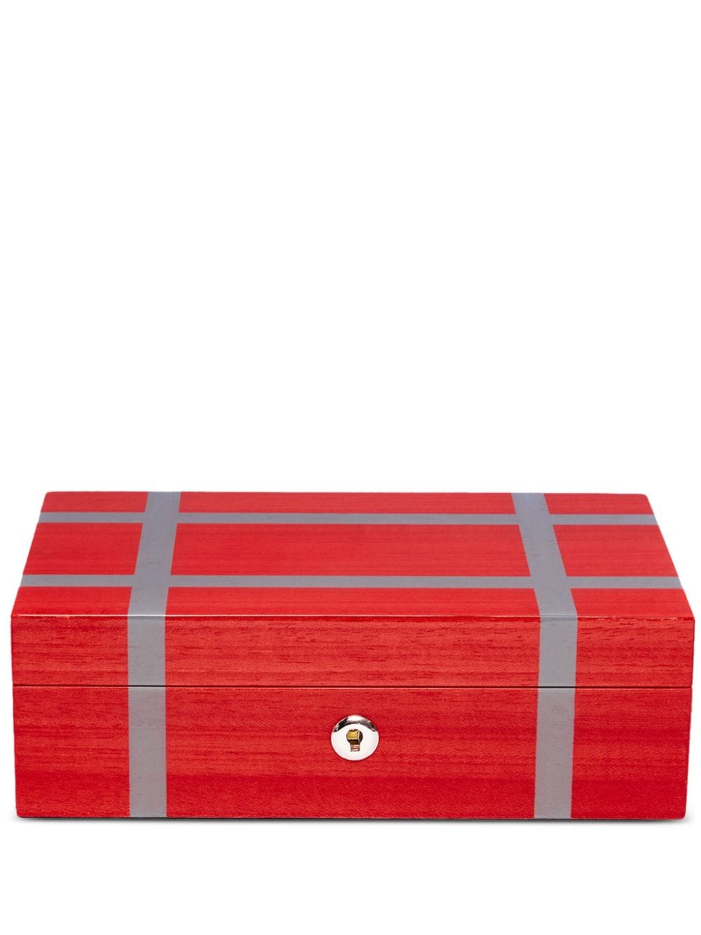 Rapport Carnaby wood accessory box (28cm x 17cm) - Red von Rapport