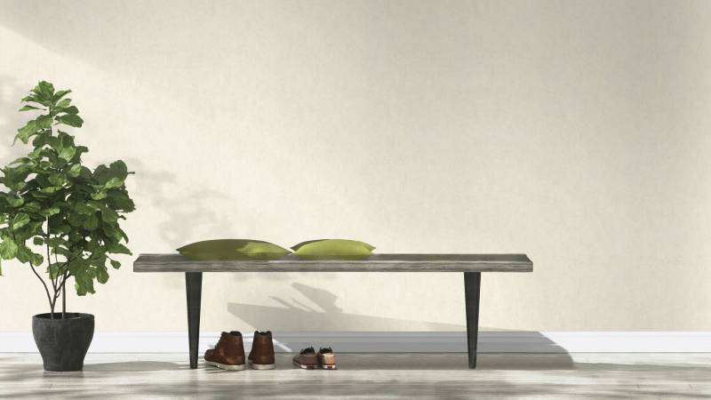 Rasch Vliestapete »Andy Wand«, unifarben mit Farbeinsatz-Metall-Effekte-metallic, gut lichtbeständig, hochwaschbeständig von Rasch