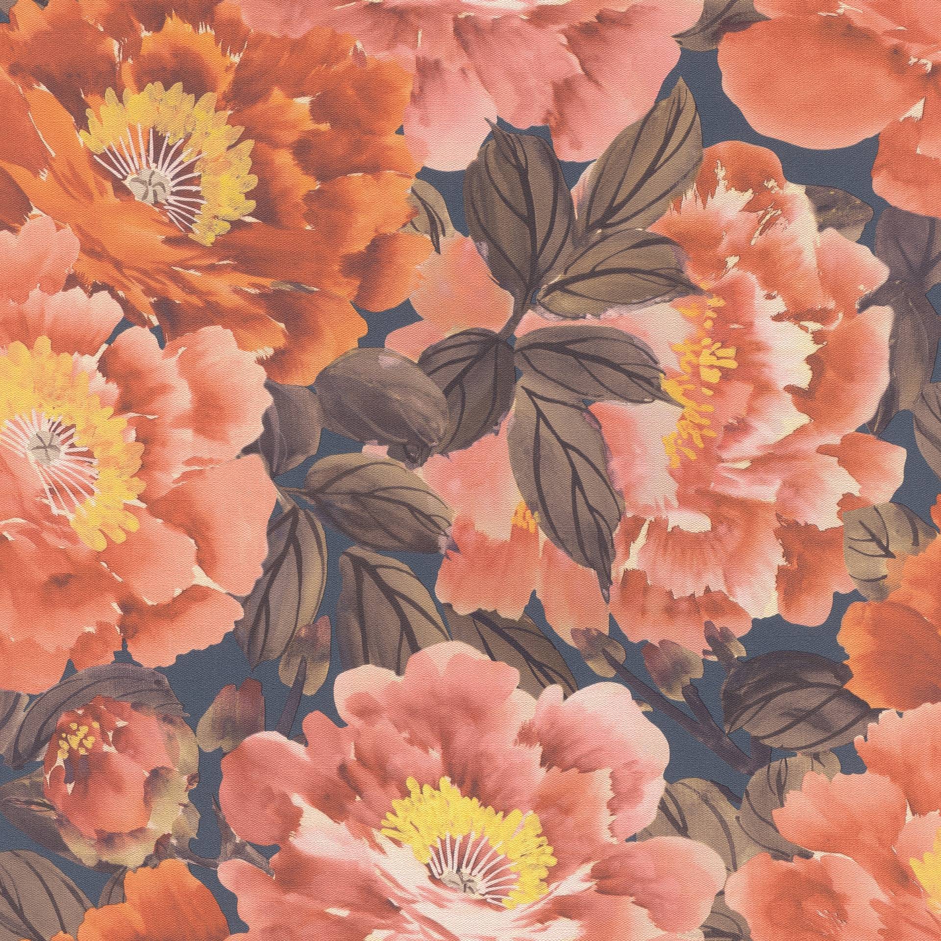 Rasch Vliestapete »Kimono«, floral-mehrfarbig von Rasch