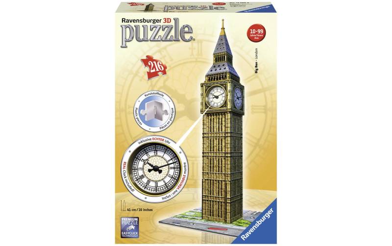 Ravensburger 3D-Puzzle »Big Ben mit Uhr« von Ravensburger